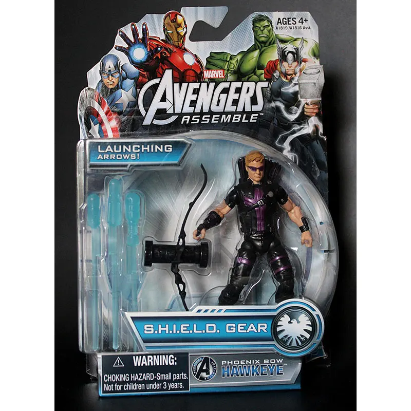 10 Hasbro Marvel Мстители Рокки Hawkeye Халк Железный человек супергерой персонаж фигурка куклы игрушки Детские подарки 10 см - Цвет: 10