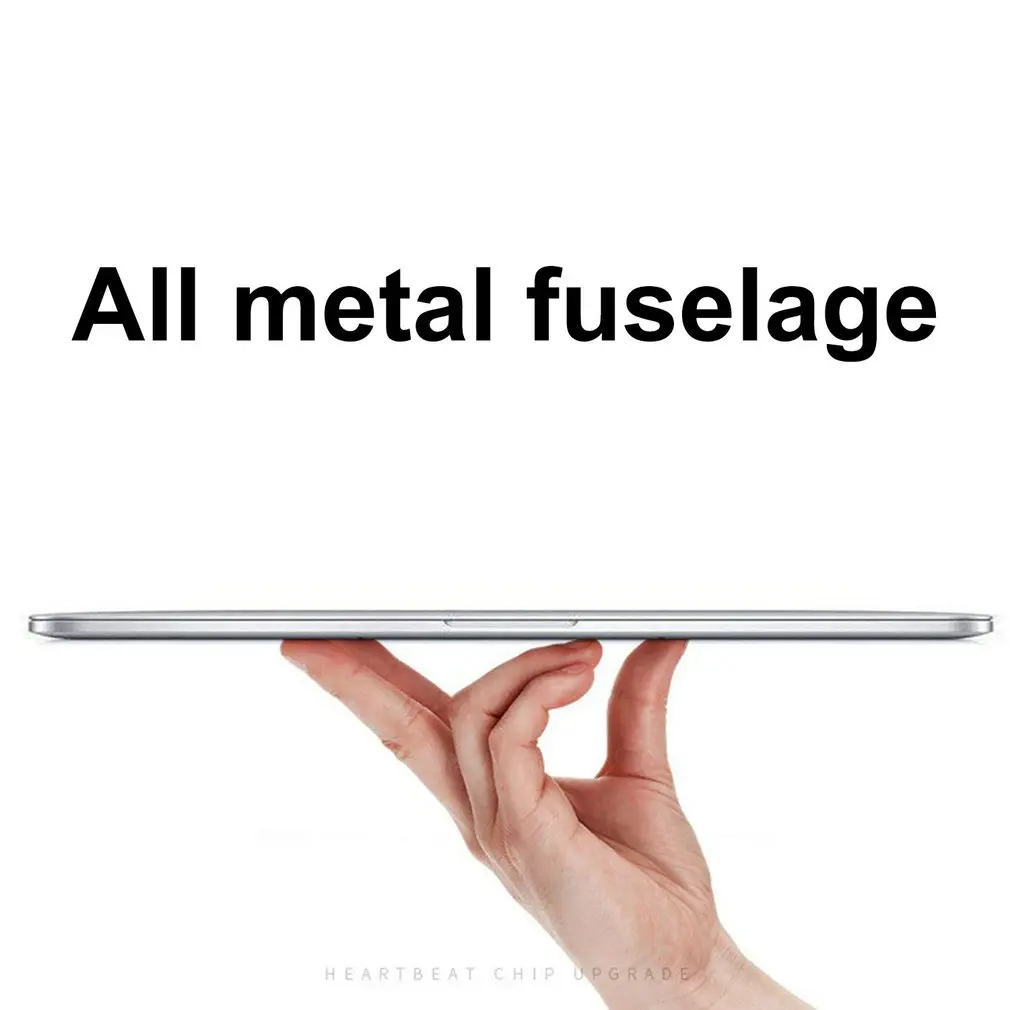 

14 Inches High Definition Screen Laptop 16 : 9 Ultra-Thin Portable Computer 1.3MP Camera 10000mah Battery For Windows 10