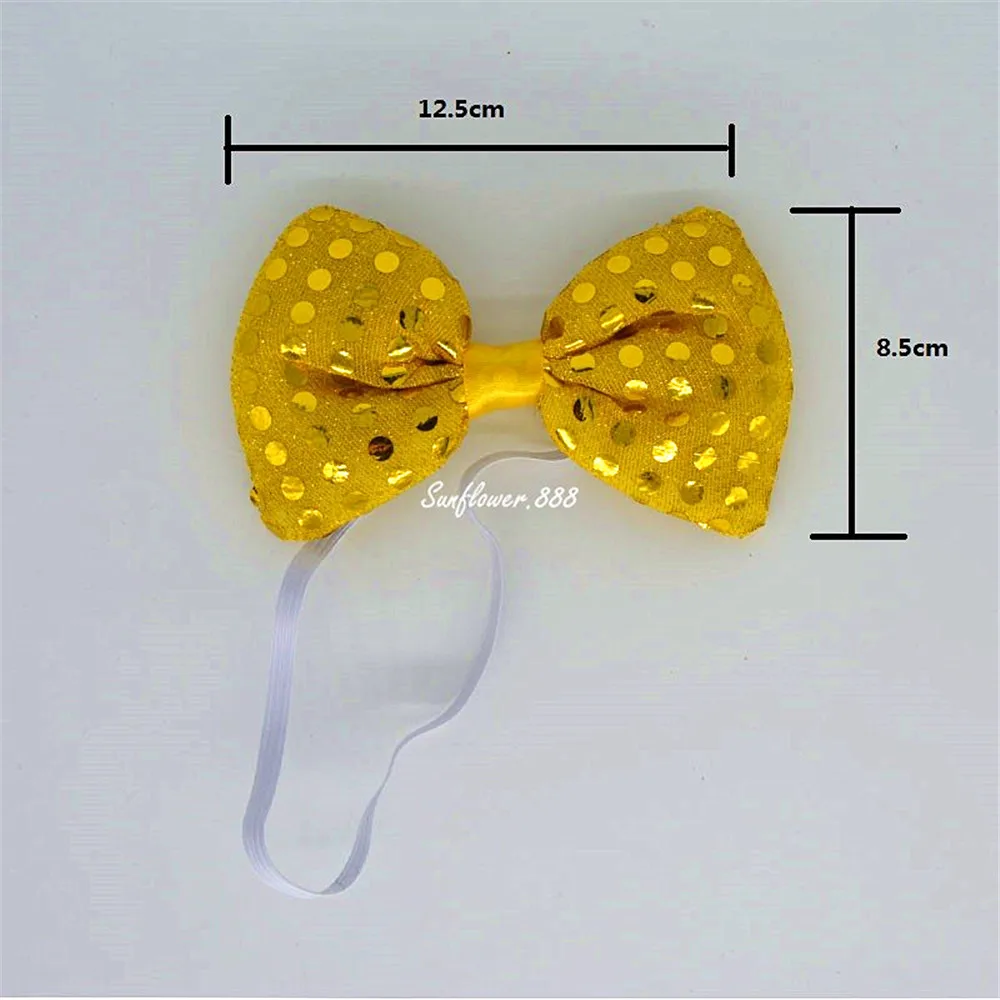 10 шт. мерцающий светильник галстук бабочка светодиодный мужские и женские