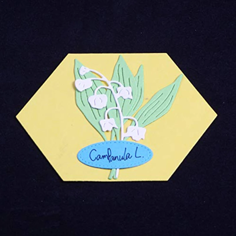 

Leaf Flower Metal Cutting Dies Stencil Scrapbooking DIY Album Stamp Paper Card Mold Embossing Decoration K3NA