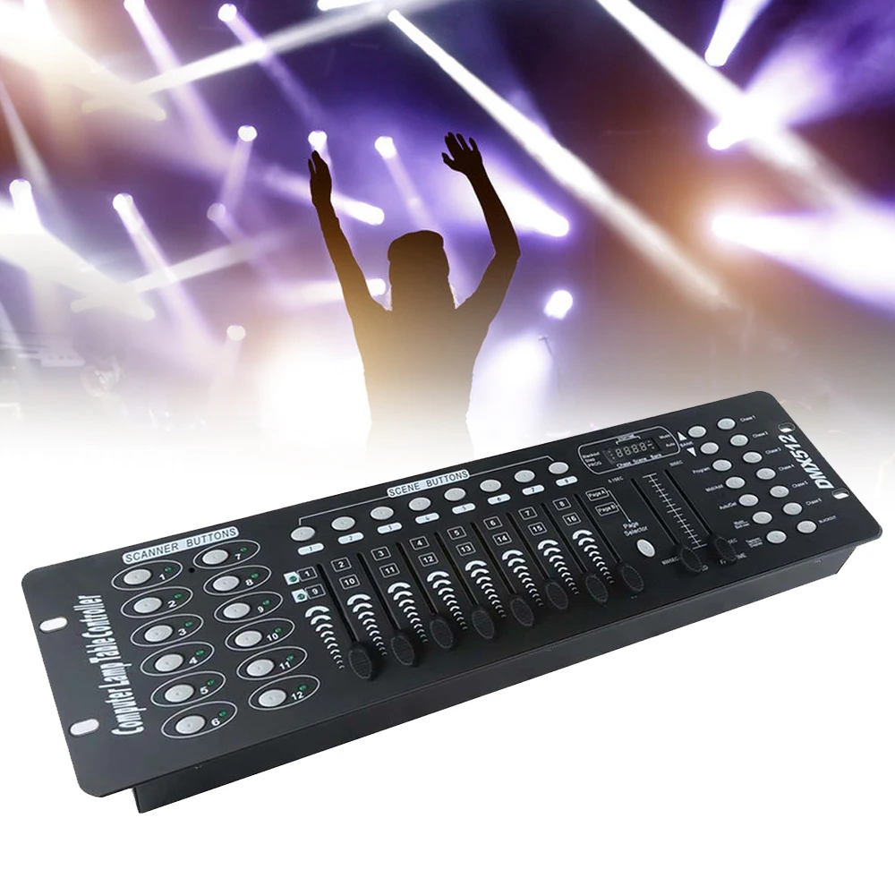 

192 Channels DMX512 Controller Console for Stage Light Party DJ Lottomr Operator