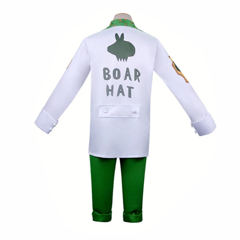 

Anime The Seven Deadly Sins Cosplay Meliodas Uniform Costume Complete Outfit Tops + Pants Suit Halloween Party Costume