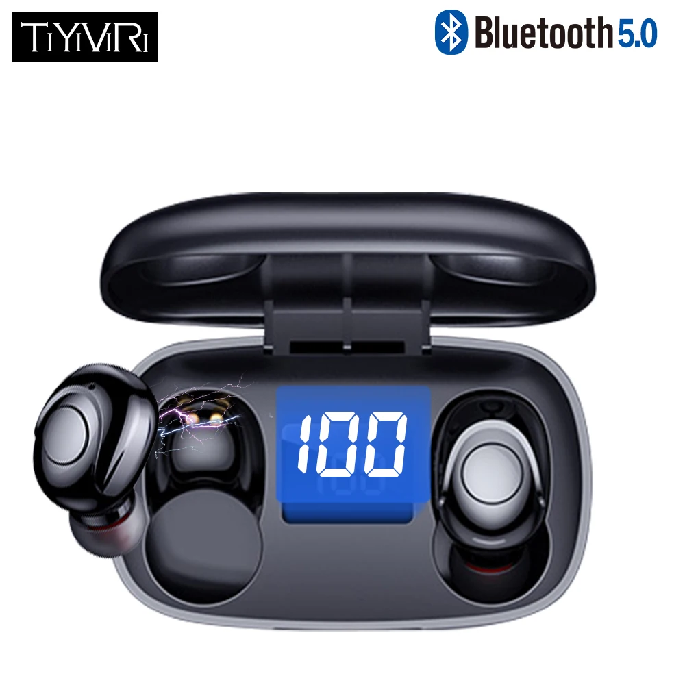 TWS Bluetooth 5 0 наушники беспроводные 6D стерео с активным шумоподавлением игровая