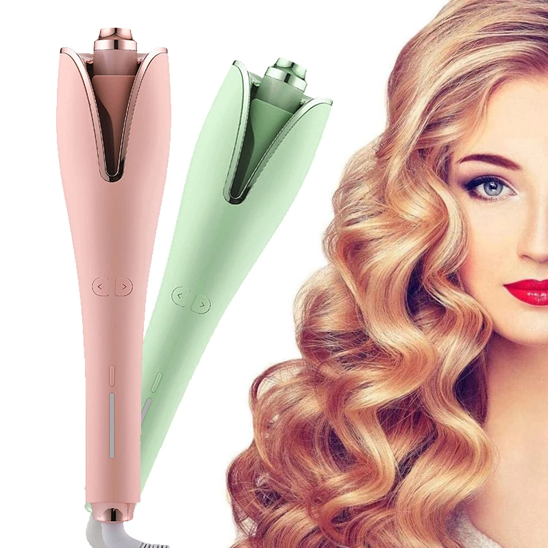 

Automatic Hair Curler Rotating Magic Curling Iron Professional Hair Styler Wave Styling Tools