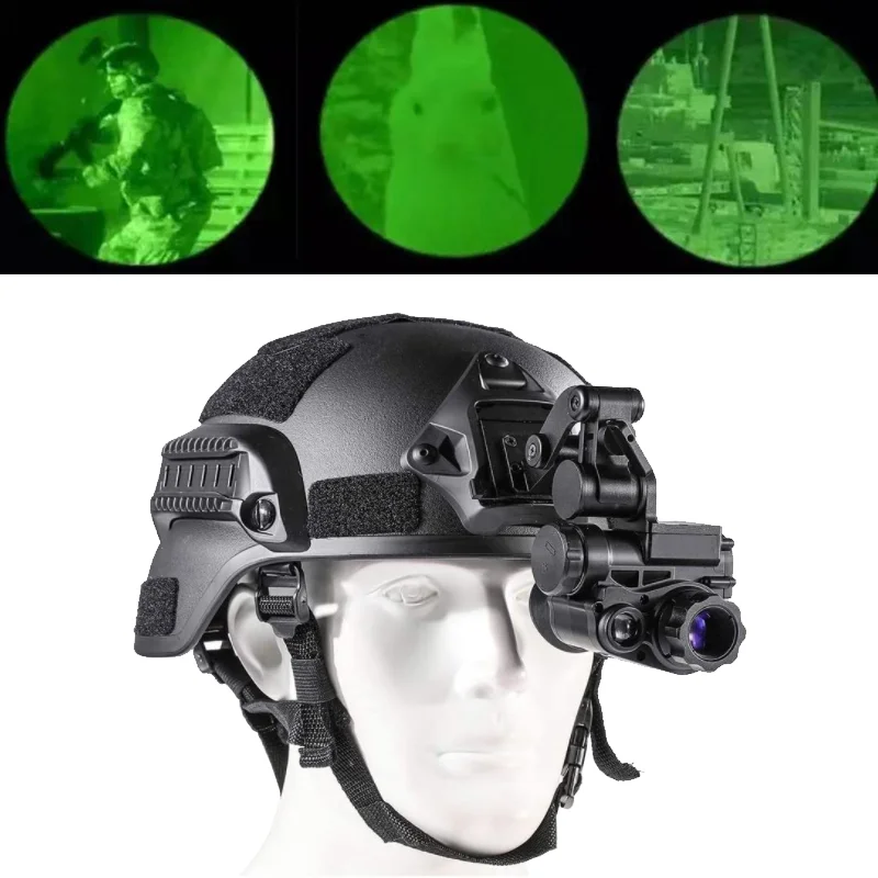 Night Vision Goggle Green Monocular Infrared WIFI 1080p Night-Vision Device Range 200m/656ft Helmet For Hunting Surveillance