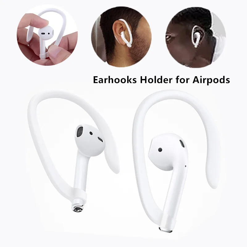 Защитный держатель безопасности для наушников, крючки для Apple Airpods 2, беспроводной держатель для наушников, держатель для наушников, спортивный, анти-потеря, ушной крючок