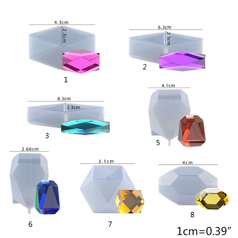 

Building Blocks Epoxy Resin Mold Educational Toys Silicone Mould DIY Crafts Jewelry Casting Tool