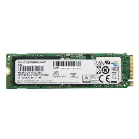 Твердотельный накопитель SAMSUNG M.2 PM981 SSD на 256 ГБ 512 ТБ 2 твердотельный жесткий диск M2