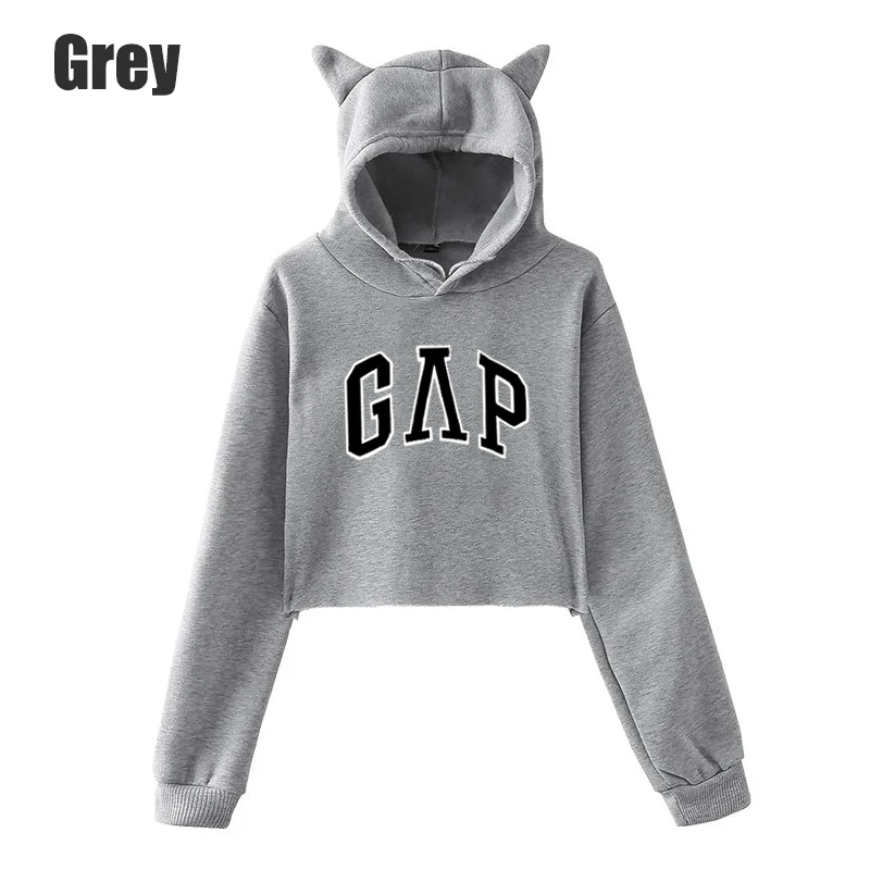 Женские толстовки в стиле Харадзюку Bikinis Secret свитшот с длинным рукавом и