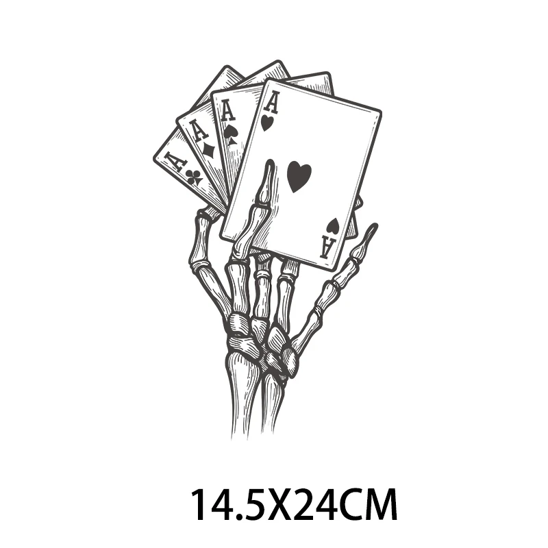 Термочувствительные патчи Joker для покера наклейки глажки одежды