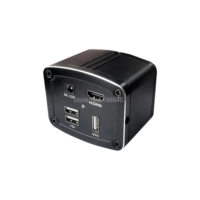 

3.5X-90X Simul-Focal Double Boom Stand Trinocular Stereo Zoom Microscope 2K Measure HDMI USB Camera 144 LED Light Microscopio