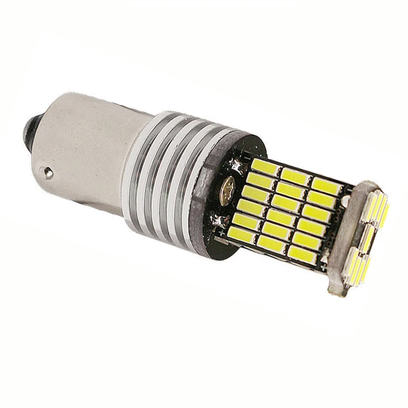 2 шт. 1156 P21W BA15S светодиодный 4014 45SMD декодер лампа заднего хода для поворотов