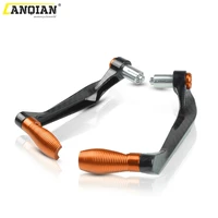 motorcycle aluminum handlebar grips guard brake clutch levers guard protector for 125 200 390 690 790 990 1290 1190 adventure rc