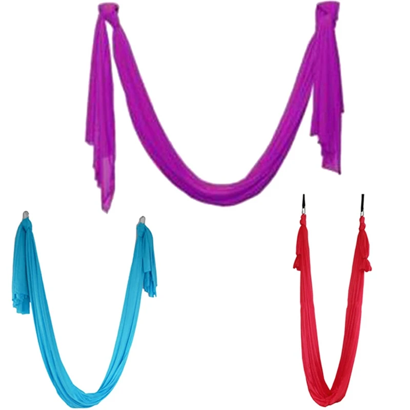 

Yoga Hammock 5M Flying swing Latest Multifunction Anti-gravity Yoga belts for yoga training Yoga belt 2021 New 500x280cm