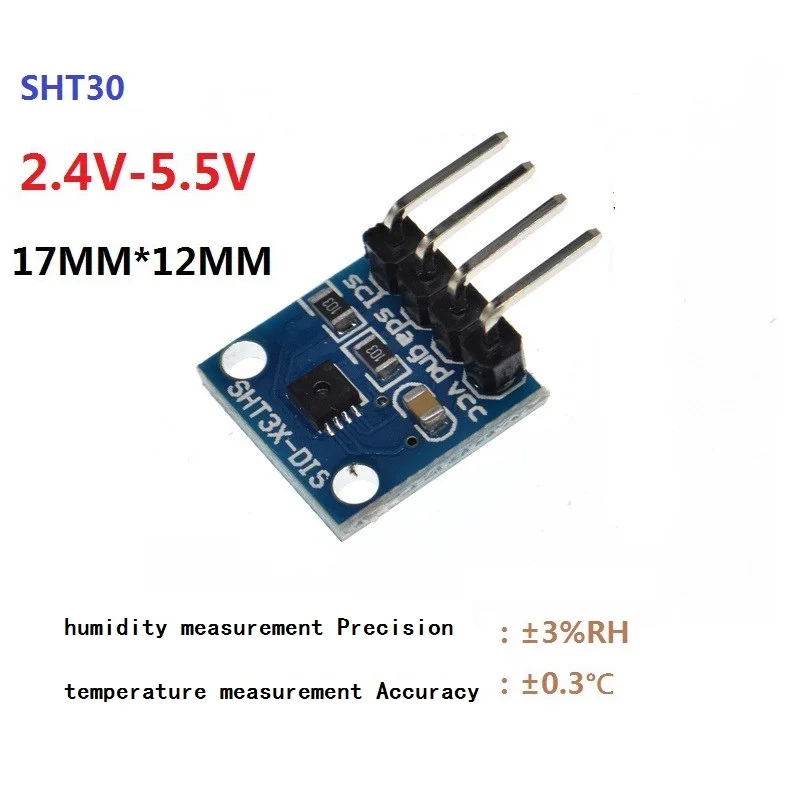 Модуль датчика температуры и влажности SHT30 SHT31 SHT35 цифровой модуль связи I2C с