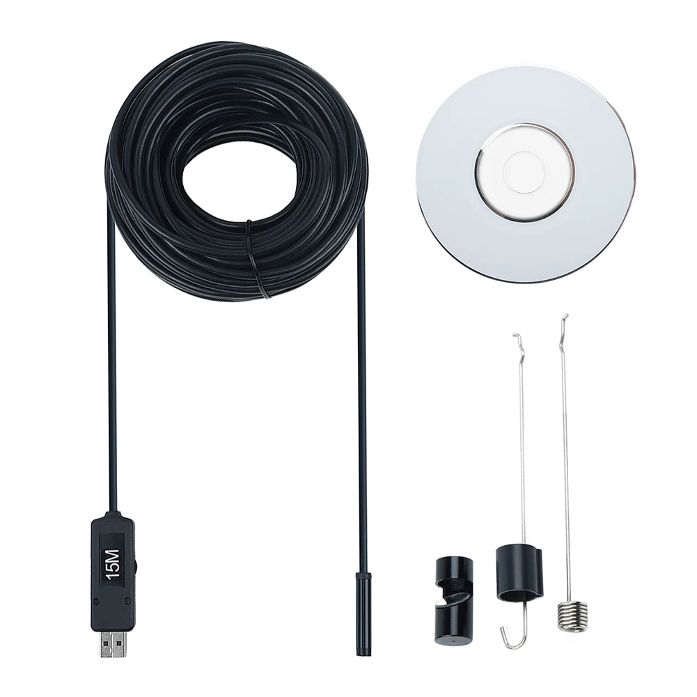 

Pipe Inspection Camera USB Endoscope Video Sewer Drain Cleaner Industrial Kit !