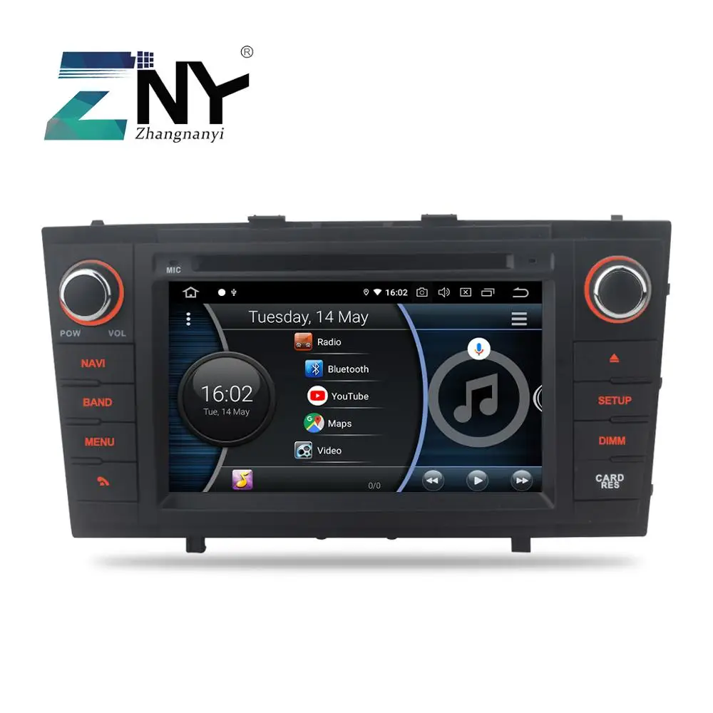 " Android 9,0 автомобильный DVD для Toyota Avensis T27 2009 2010 2011 2012 2013 авто радио GPS WIFI FM Навигация резервная камера