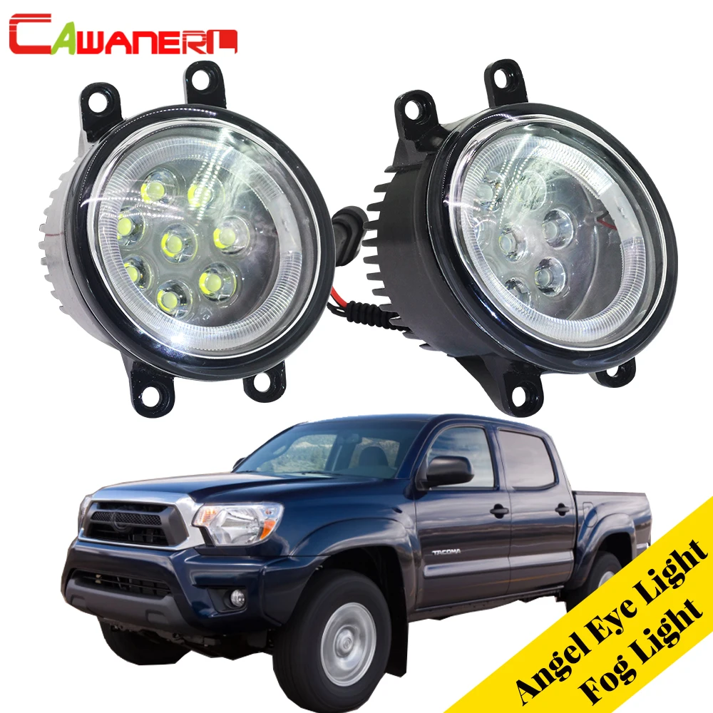 Cawanerl Стайлинг авто светодиодный лампы внешний противотуманные светильник глаза