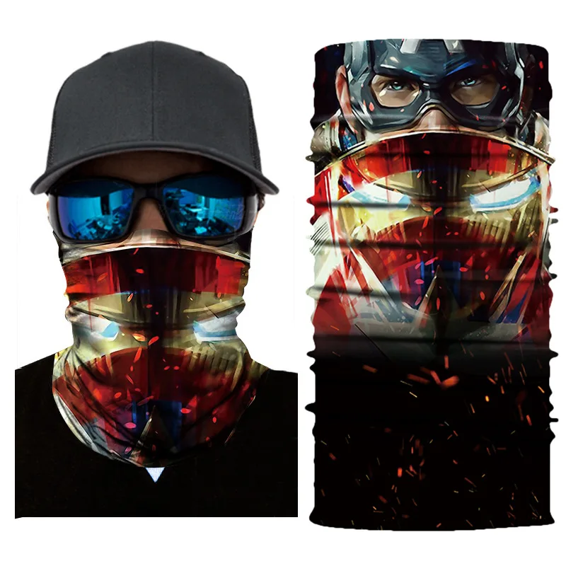 

Multifunctional Seamless Bandanas Tube Scarf Men Women Motorcycle Cycling Face Mask Headband Outdoor Hiking Scarf Face Shield