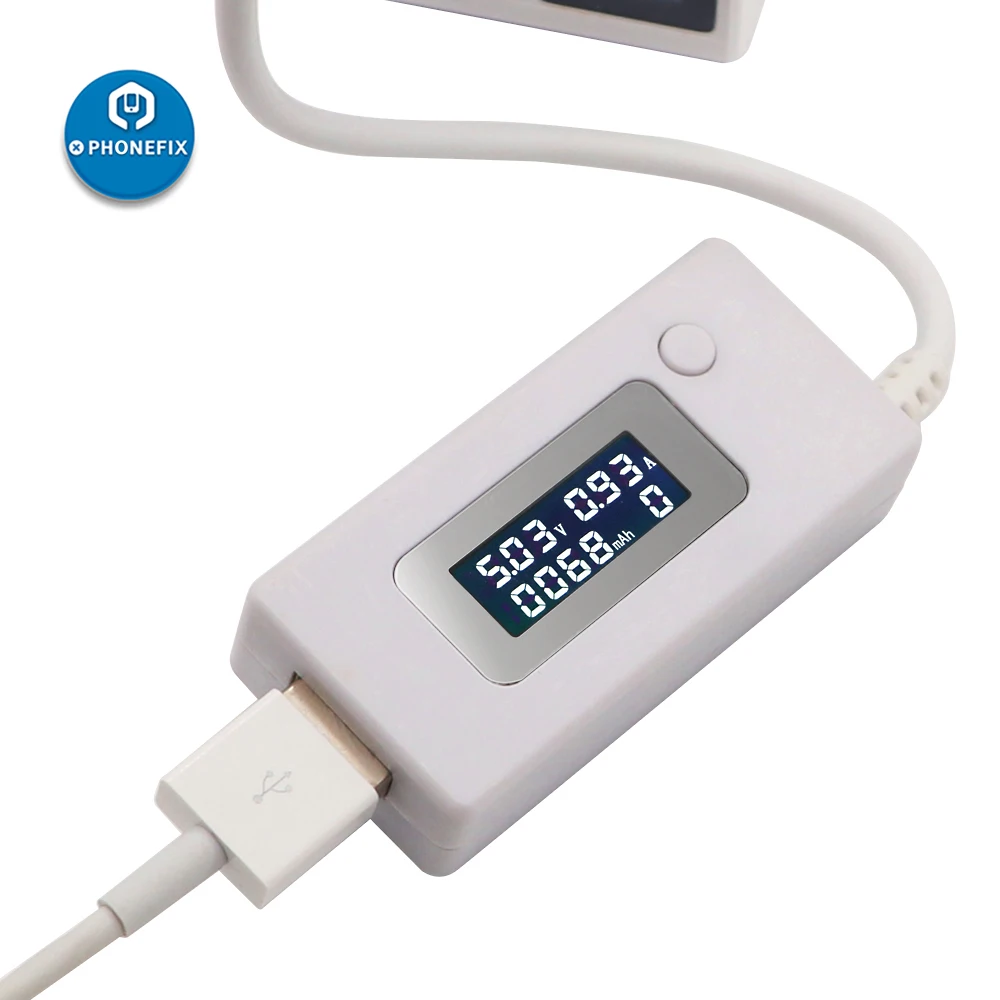Цифровой USB тестер вольтметр амперметр постоянного тока измеритель напряжения и