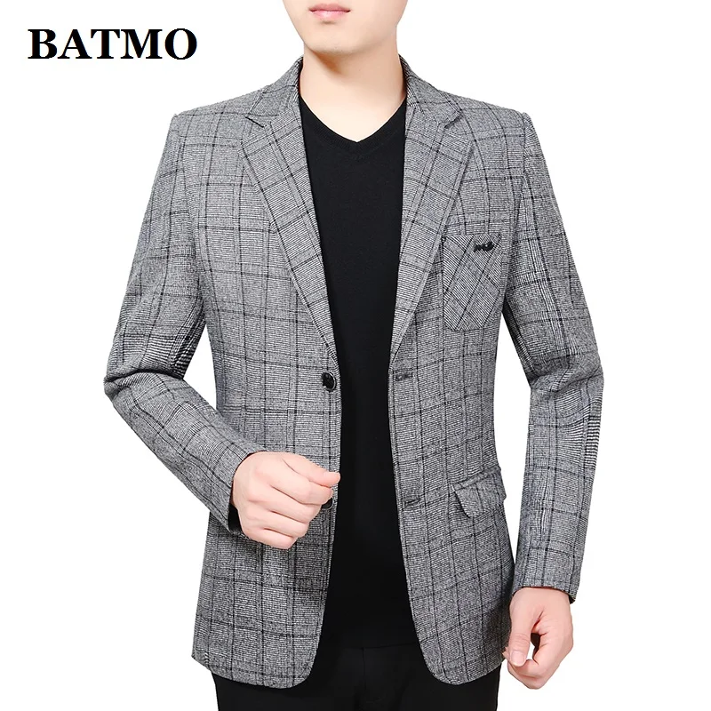 Batmo 2020 Новое поступление весна Высокое качество клетчатый Смарт Повседневный