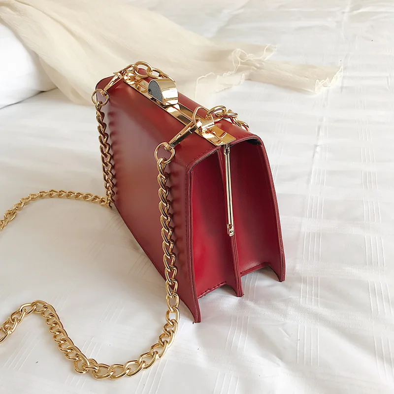 2019 Новый стерео простой Хип Колба сумка цепь Наплечная Сумка | Багаж и сумки