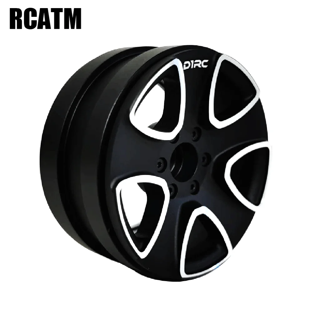2 шт. CNC металлический сплав дюймов обод колеса Beadlock для 1/10 RC Гусеничный