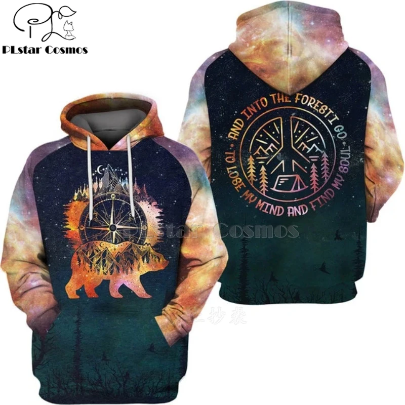 Толстовка Мужская/Женская в стиле Харадзюку Свитшот унисекс с 3d принтом Звездный