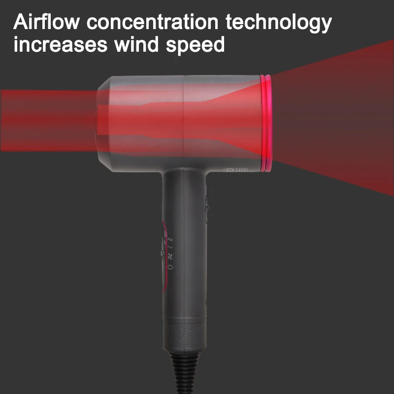 

2 in 1 Hair Dryer Professional Salon Hair Dryer Hammer Shape Hot Cold Wind Ionic Hair Blow Strong Wind Hot Dryer KG66