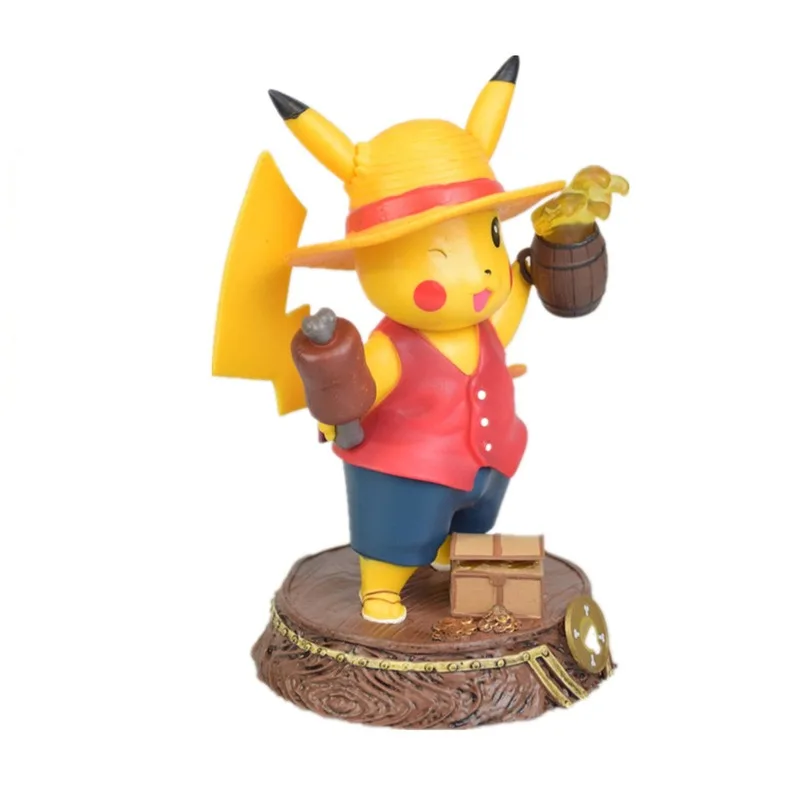 Экшн-фигурка Takara Tomy Покемон из японского аниме фигурка Пикачу для косплея Lufy Sauron