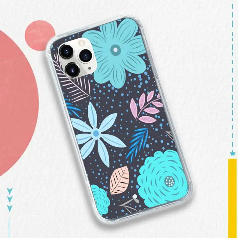 

Vintage painting flower art Phone Case for iPhone 11 12 pro XS MAX 8 7 6 6S Plus X 5S SE 2020 XR