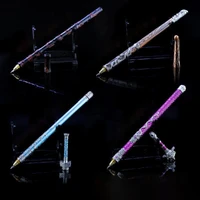 anime gel pens sword model signature pen student stationary black ink refill 0 5mm mental writing pen school office supplies