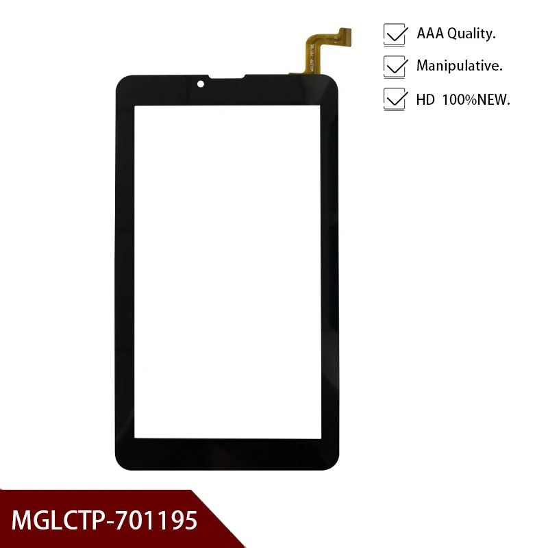 

100% Original New 7" inch for MGLCTP-701195 touch panel glass screen digitizer Free shipping