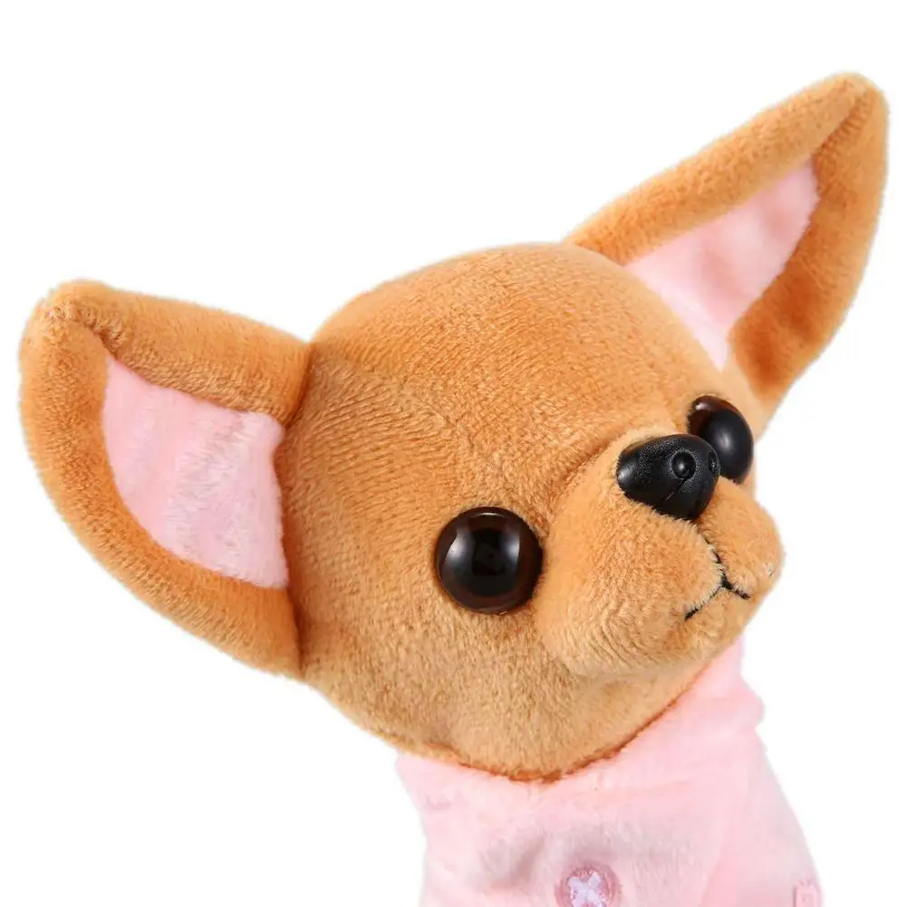 Собака чихуахуа плюшевая игрушка мягкая Набивная для щенка удобная декоративная