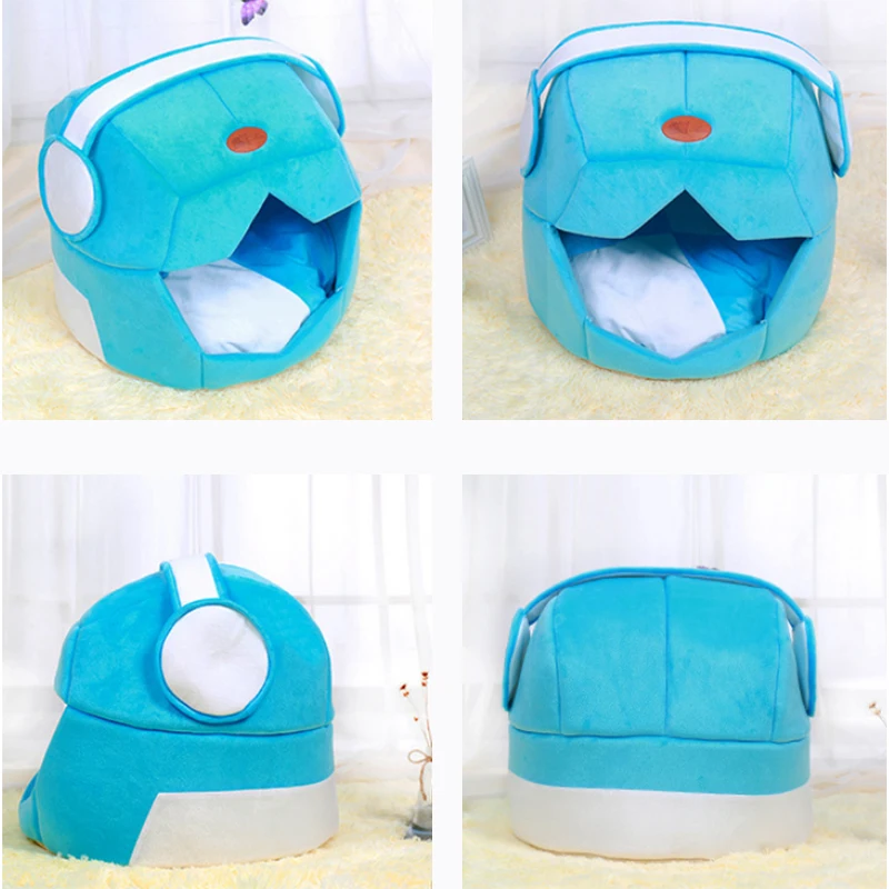 2 в 1 пространства Кепки кошка пещера кровать Складной Съемный Кошкин дом