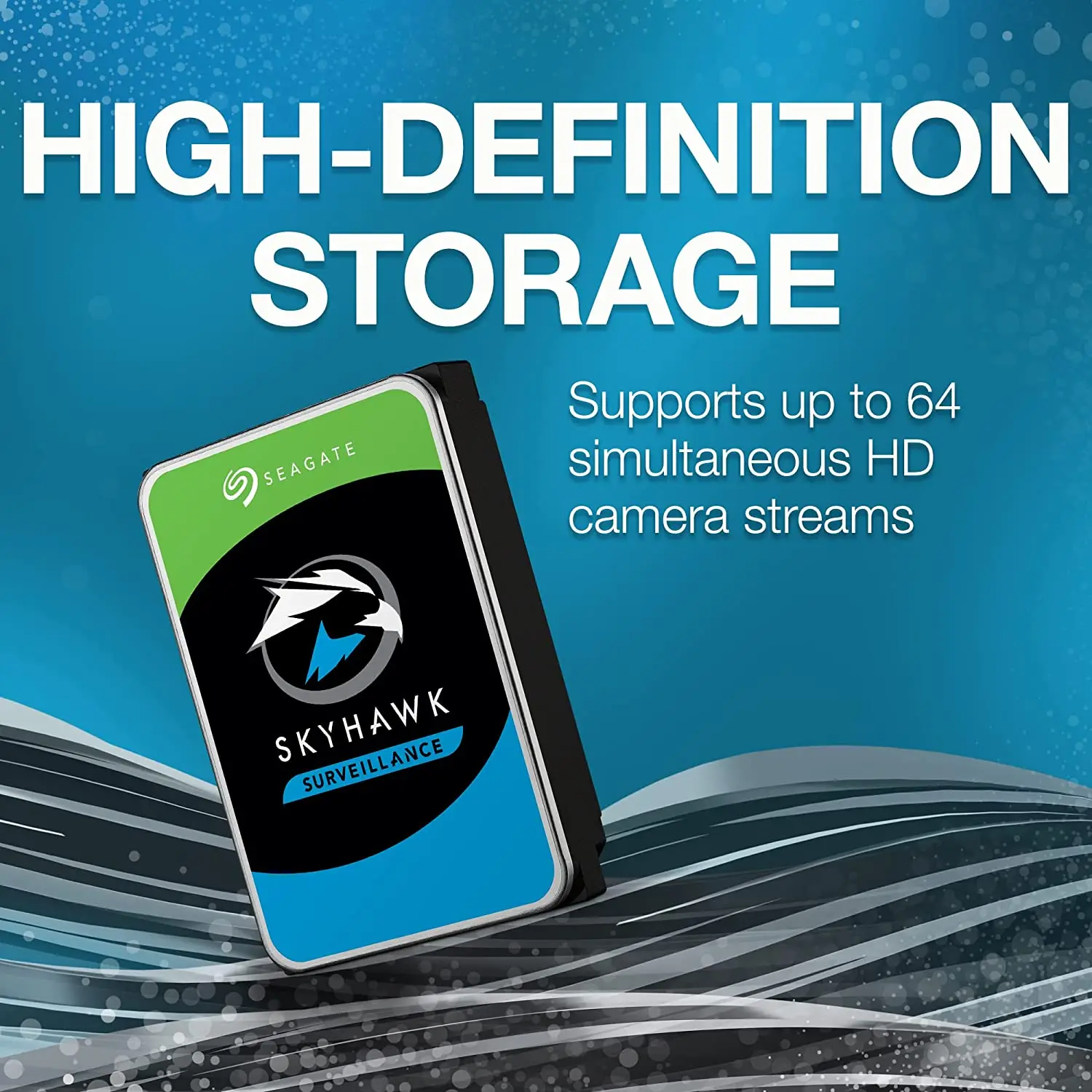 Новый внутренний жесткий диск SEAGATE Skyhawk 6 ТБ HDD для наблюдения 3 5 дюйма Кэш-память