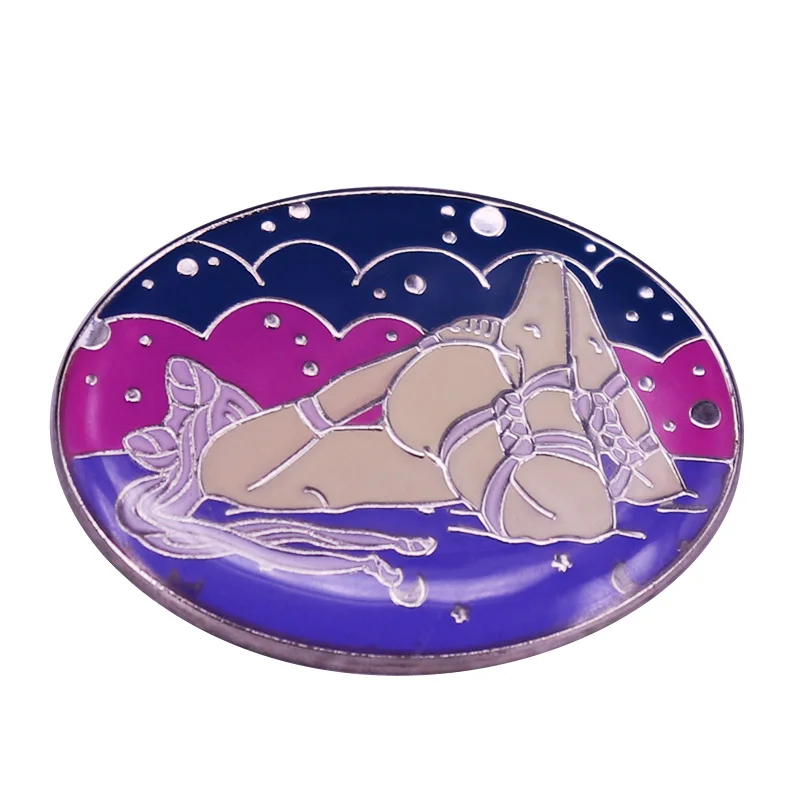 Заколка в эстетике Аниме Tsukino Usagi Милая Сексуальная брошь аксессуары для косплея