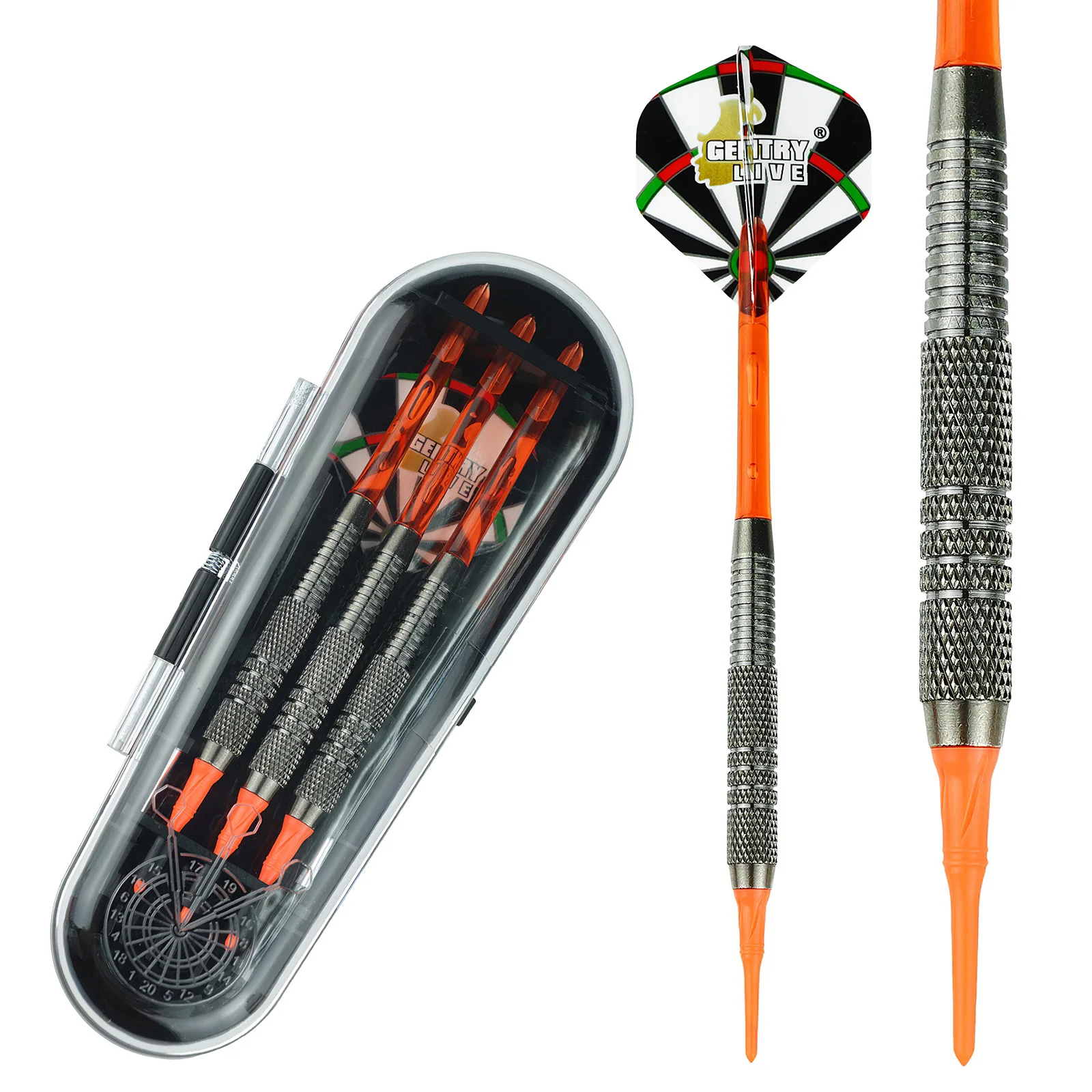 

3 шт. наконечник Дротика красочная мягкая Дротика медный начальный уровень Дротика легкая Дротика безопасная дротика с хранилищем чехол дл...