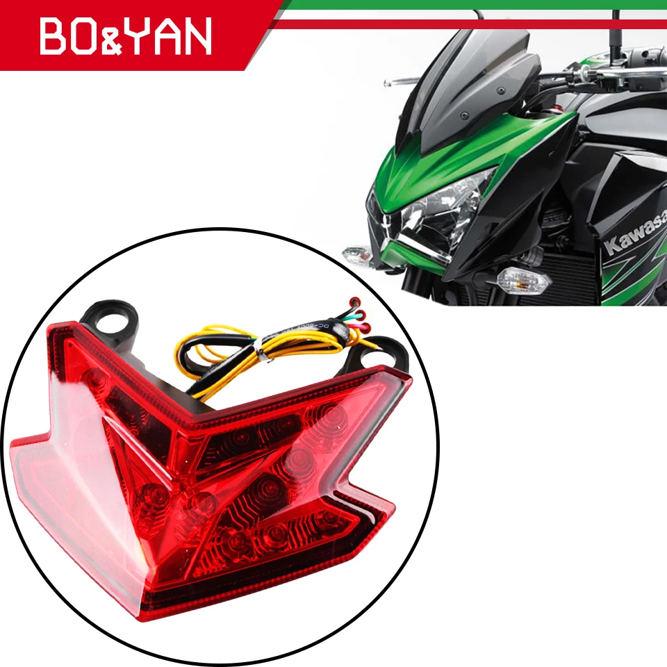 Для kawasaki Z800 ZX6R ZX 6R 2013 2018 Z125 2016 2017 2019 мотоциклетные хвост светильник задние тормоза