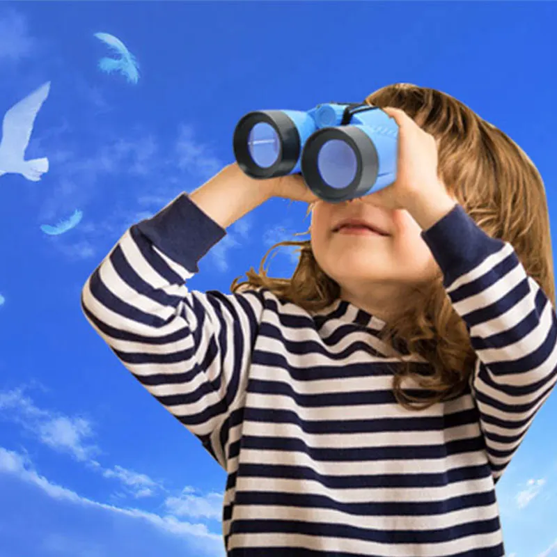 Бинокль Складной детский телескоп высокой четкости уличный мини бинокль