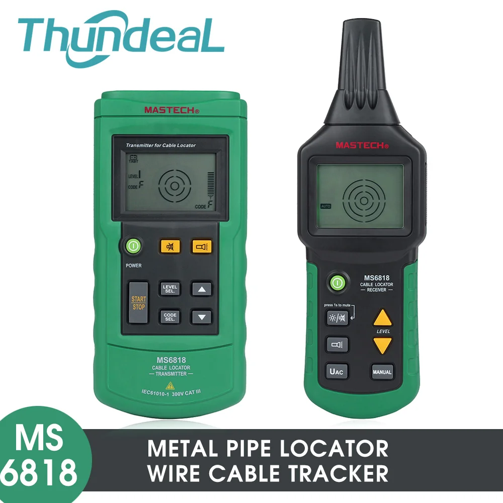 Lan тестер детектор Профессиональный металлический труба локатор напряжения 12 ~ 400