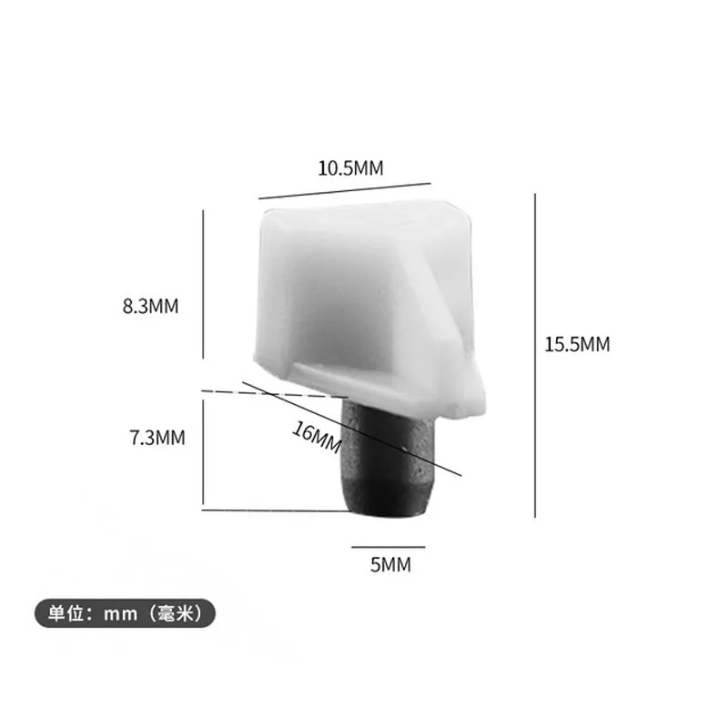 10 шт. полки шпильки колышки металлический штифт разделитель сторонник