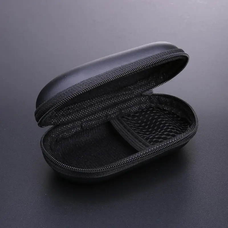 

Elliptical EVA Case Cellphone Headset Bluetooth Earphone Cable Storage Box