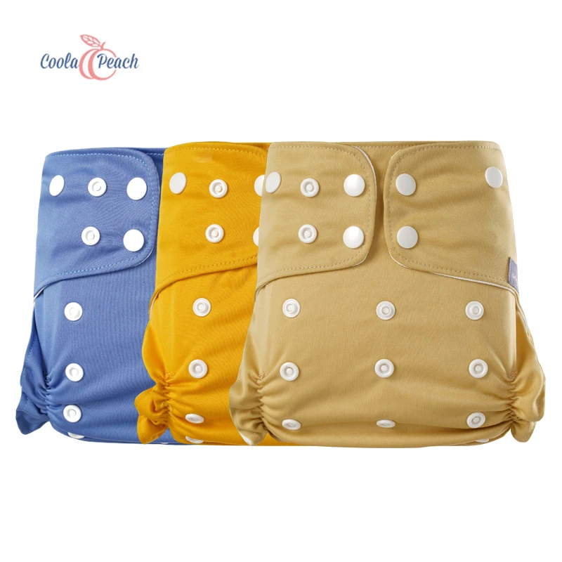 Coola персиковый моющийся многоразовый тканевый подгузник упаковка (3 + 3 ) Intell GNS