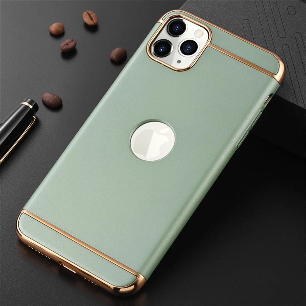 Luxury Plating Phone Case For iPhone 11 pro Max Ultra Thin PC Hard Back Cover 6 6S 7 8 Plus X XR XS MAX Cases NEW |
