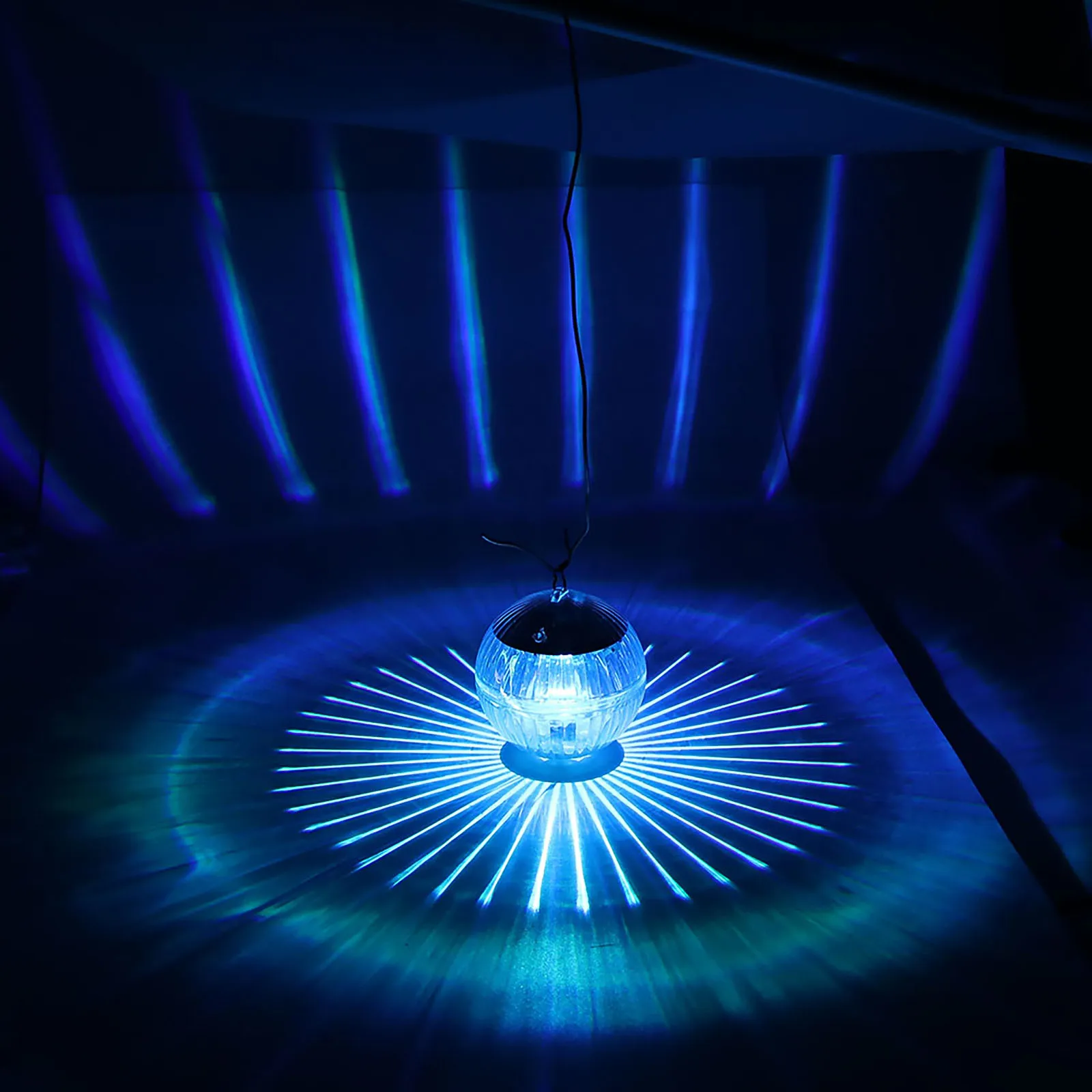 

Solar floating pond light romantic Waterproof sensor control Seven kinds of color-changing LED lamp beads warm light beads