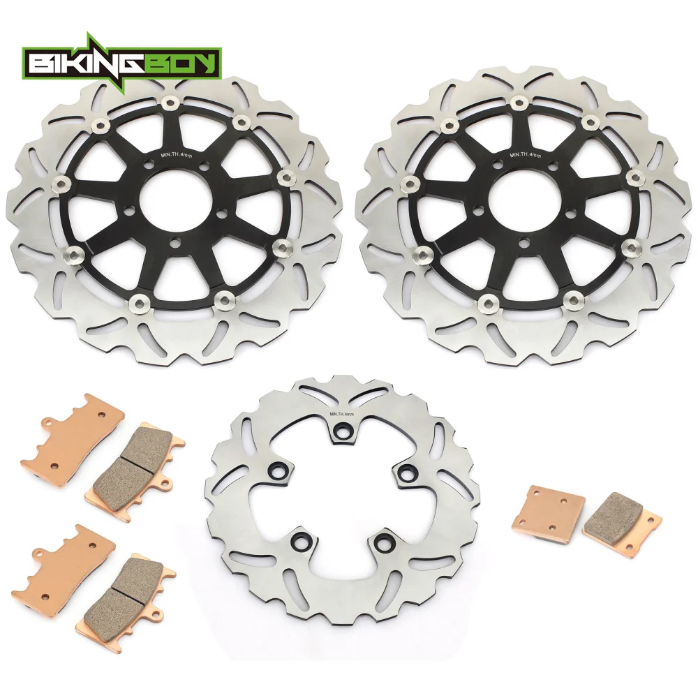 BIKINGBOY для SUZUKI GSXR GSX-R 750 1996 1997 1998 1999 TL 1000 R 1998-2003 98-03 спереди и сзади тормозные диски