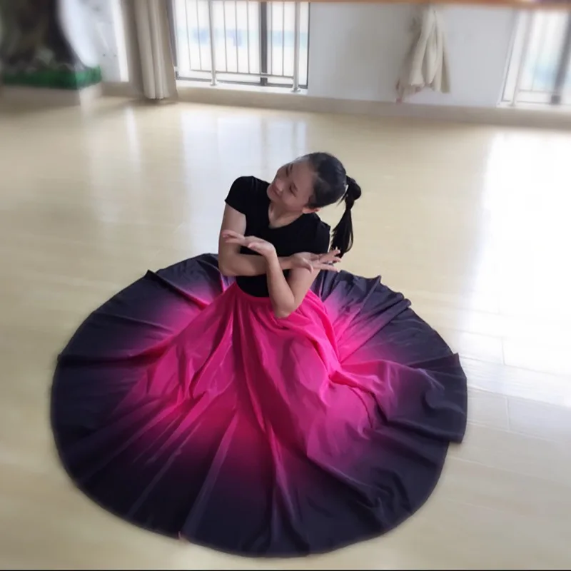 540 720 Цыганская юбка для танца живота фламенко с оборками новая костюм фламинго |