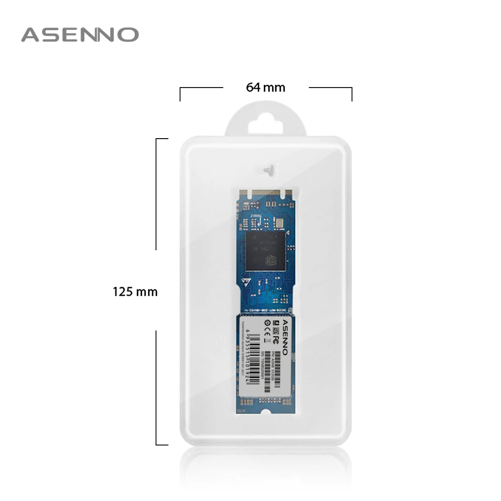 Asenno M.2 SATA SSD 120 ГБ 240 ГБ 512 ГБ HDD M2 NGFF SSD M.2 2280 для компьютера ноутбука