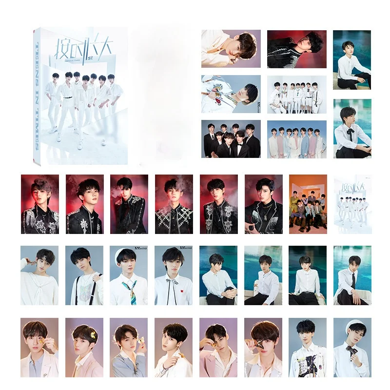 

Times Youth League Grow Up on Time Same Paragraph for The Anniversary Concert LOMO Card with Clip Full Set of 32 Cards Souvenirs